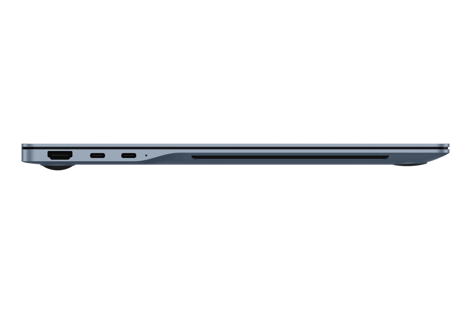 Left side of the Samsung Galaxy Book6 Edge showing HDMI and two USB-C ports