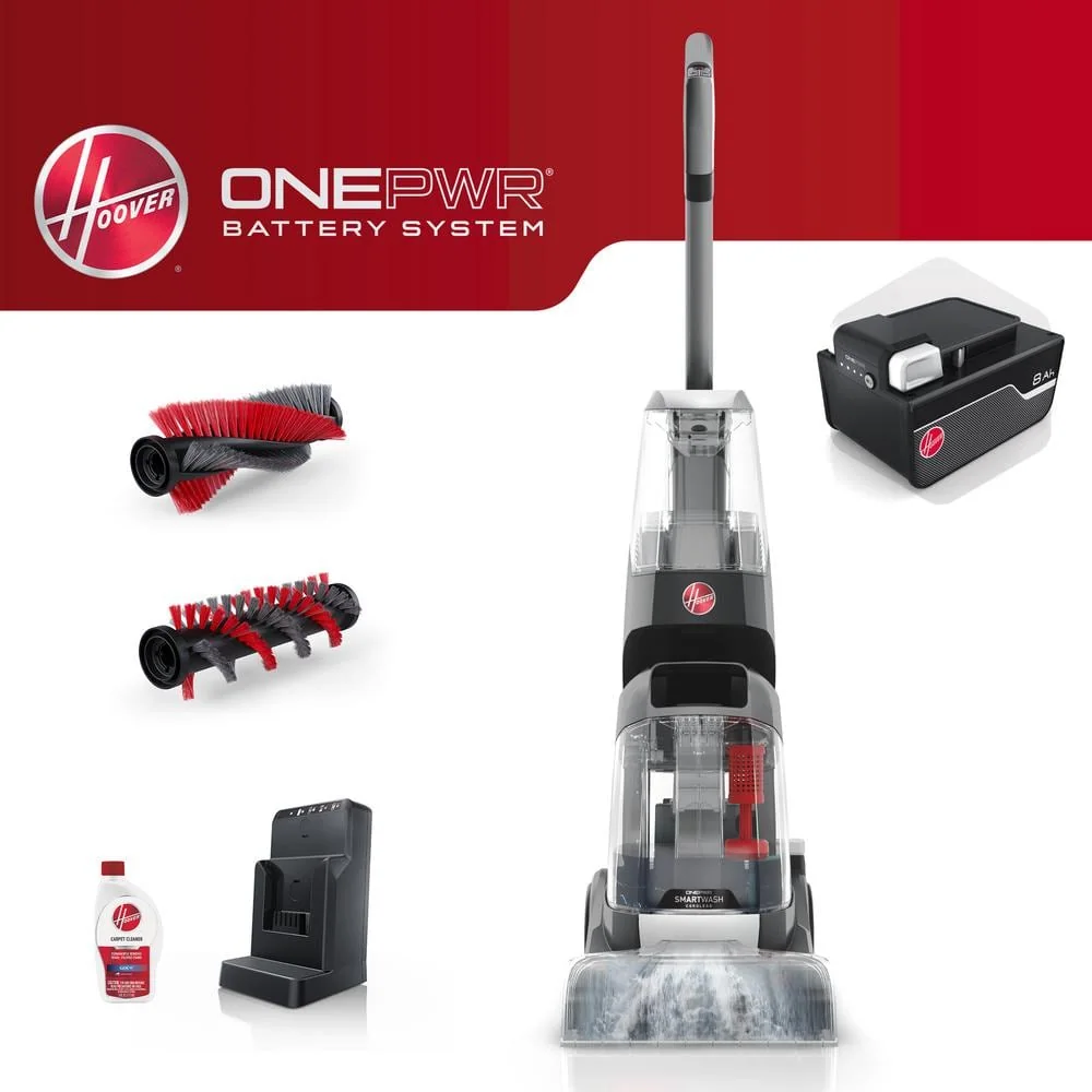 Hoover ONEPWR SmartWash Cordless Carpet Cleaner