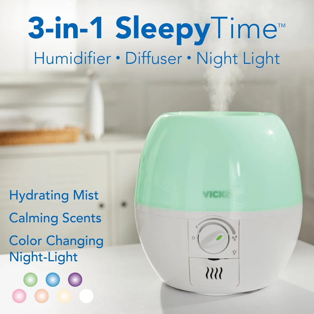 Vicks 3-in-1 SleepyTime Humidifier