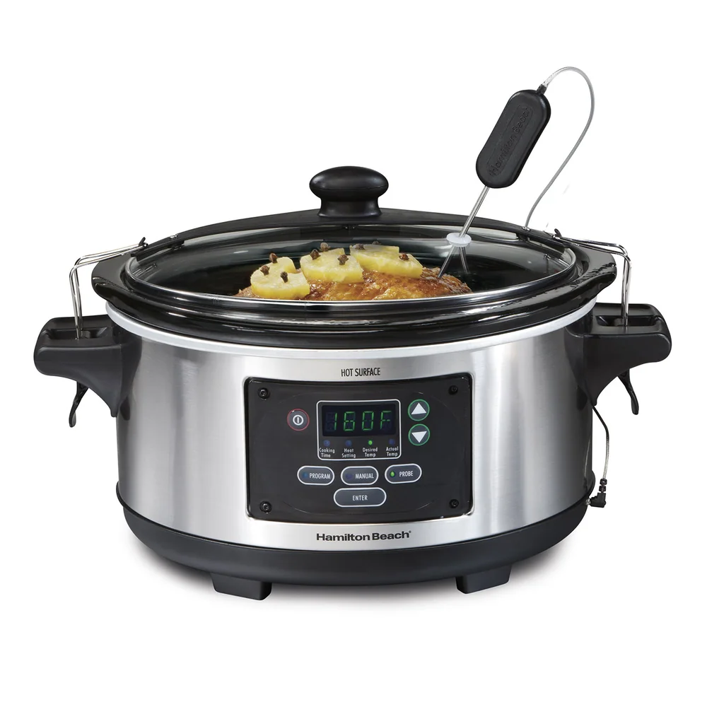 Hamilton Beach Set & Forget 6 Quart Programmable Slow Cooker