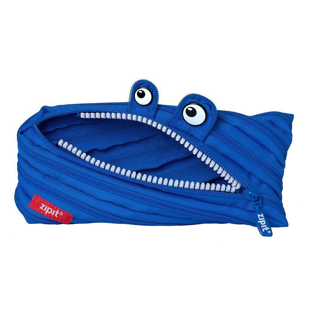 ZIPIT Monster Pouch - Original One-Zipper (Monster Pencil Case)